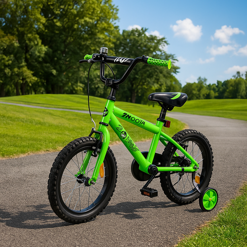 Kinderfahrrad 16 Zoll – Fahrrad für Jungen & Mädchen mit Stützrädern